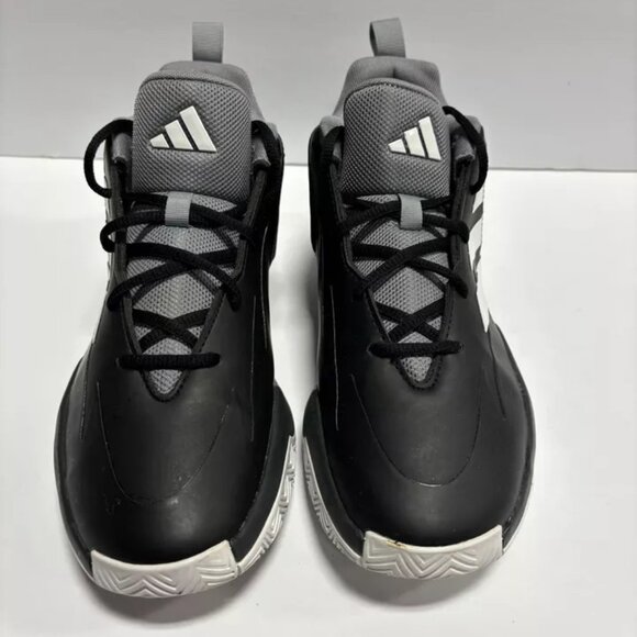 adidas Kids Black and White Sneakers - Picture 3 of 7